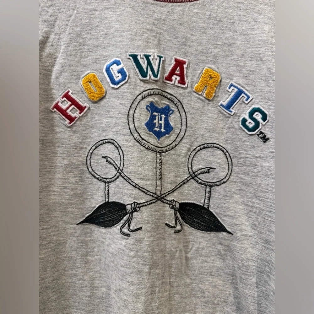 Harry Potter Hogwarts M&S Wizarding World Cotton Rich Top 9-10 Y‎ Long Sleeve
